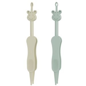 Broemba baby neus- en oorreiniger in groen en beige
