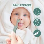 Broemba baby neus- en oorreiniger in groen en beige
