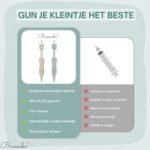 Broemba baby neus- en oorreiniger in groen en beige