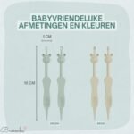 Broemba baby neus- en oorreiniger in groen en beige